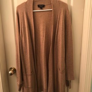 💕Tan Cashmere Cardigan Sweater💕